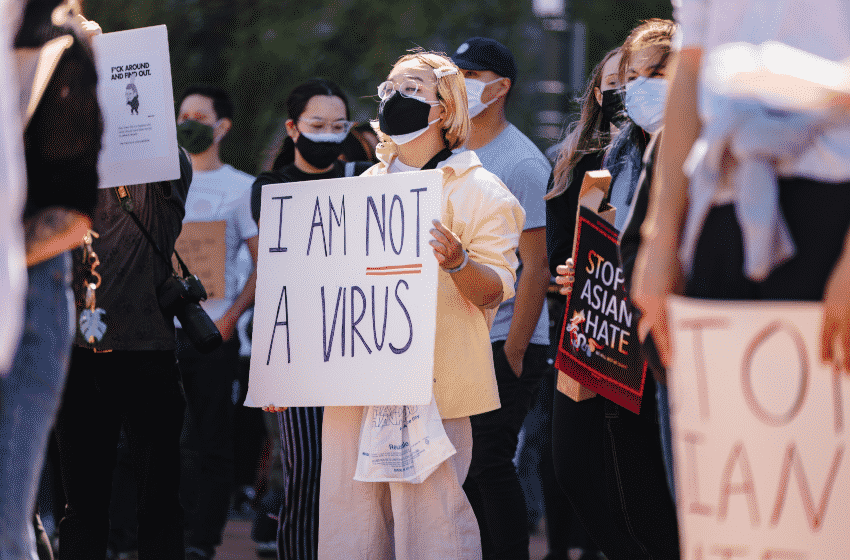 hate against Asian American