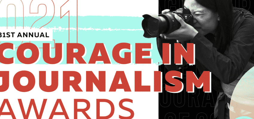 2021 Courage in Journalism Awards