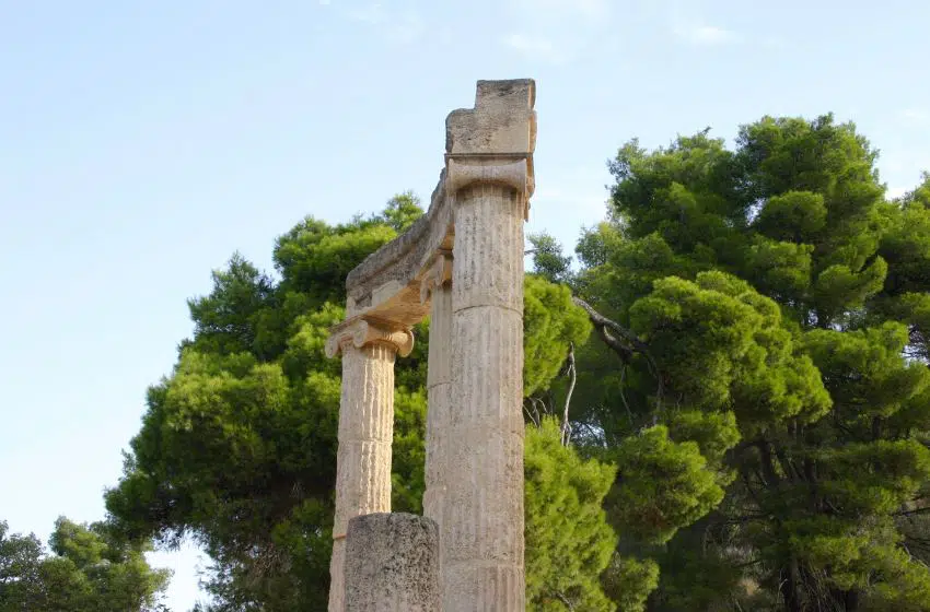 Olympia restored using AI
