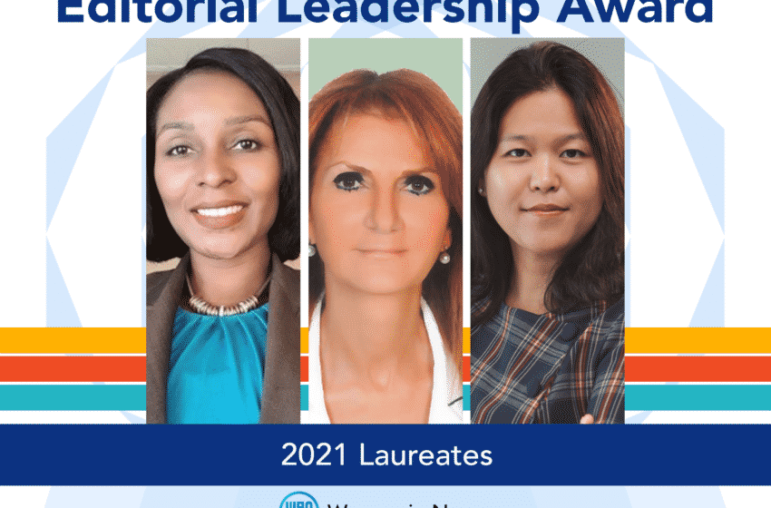Three women journalists get WAN-IFRA Leadership Award