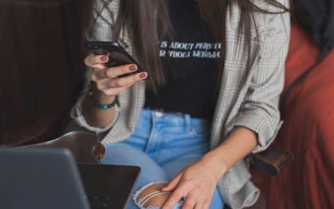 Checking the news on TikTok