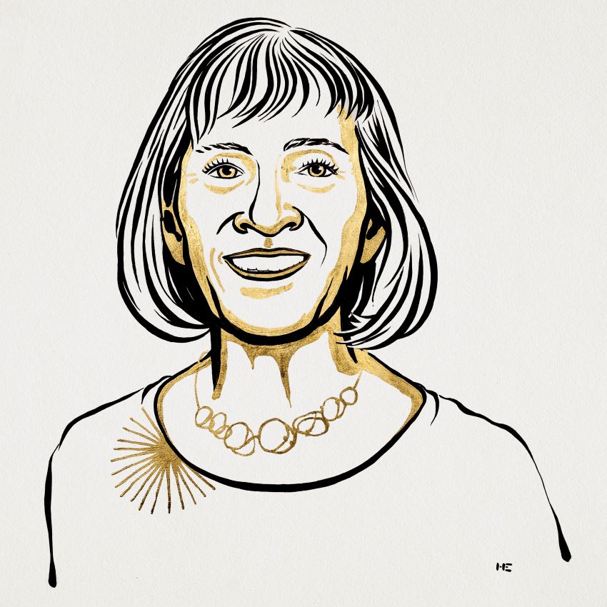 Claudia Goldin. Ill. Niklas Elmehed © Nobel Prize Outreach